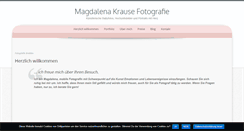 Desktop Screenshot of magdalena-krause.de